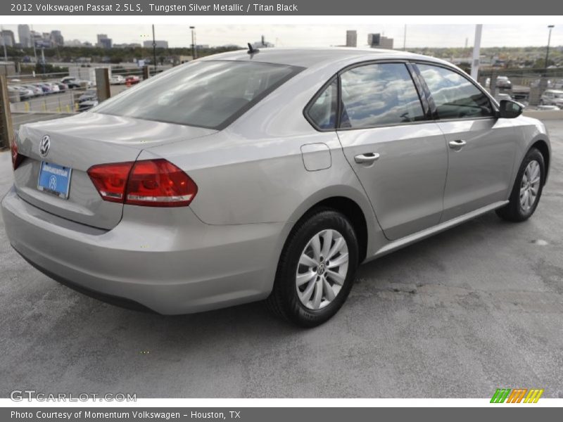Tungsten Silver Metallic / Titan Black 2012 Volkswagen Passat 2.5L S