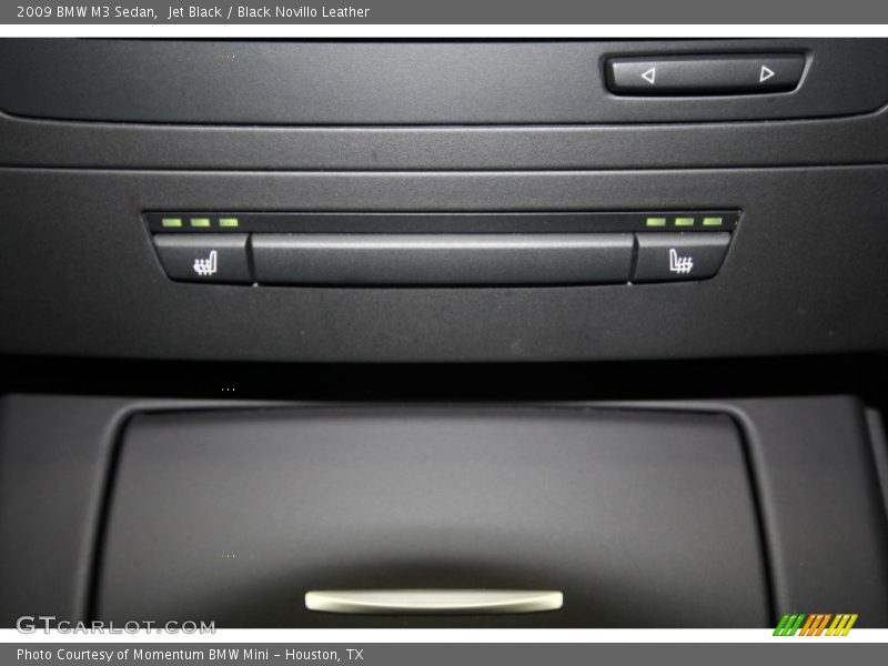Jet Black / Black Novillo Leather 2009 BMW M3 Sedan