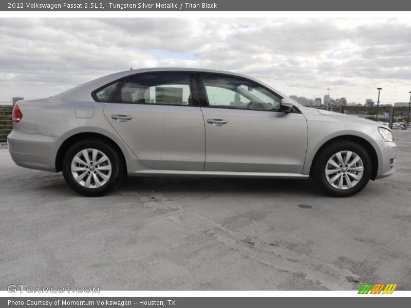 Tungsten Silver Metallic / Titan Black 2012 Volkswagen Passat 2.5L S