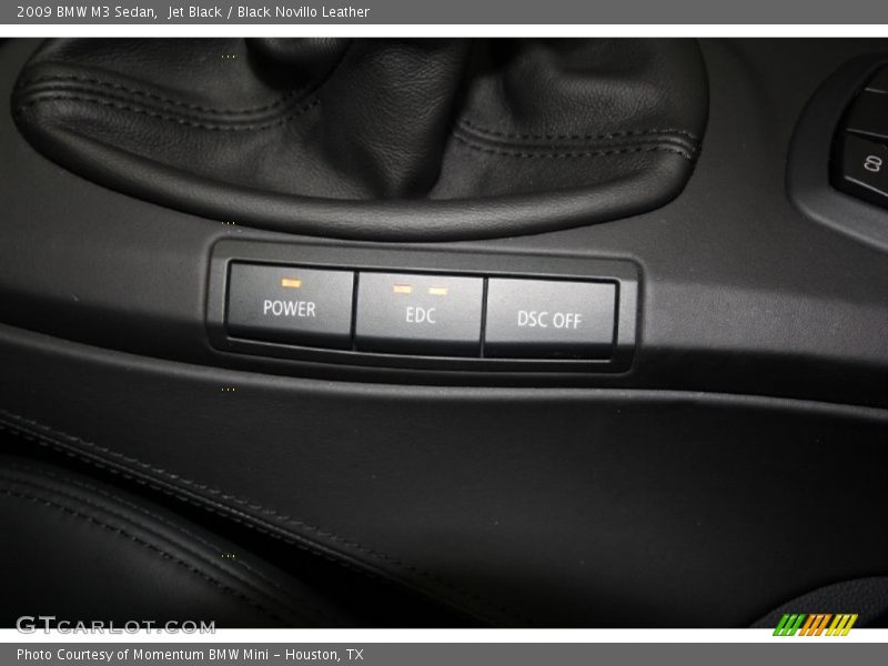 Jet Black / Black Novillo Leather 2009 BMW M3 Sedan