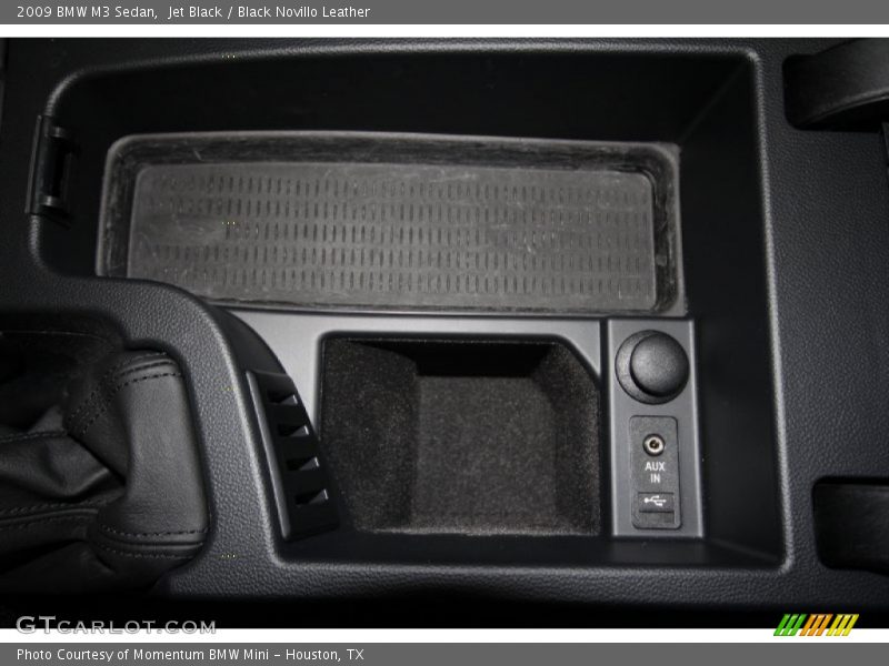 Jet Black / Black Novillo Leather 2009 BMW M3 Sedan