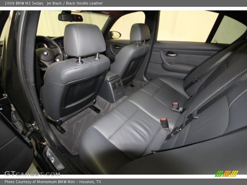 Jet Black / Black Novillo Leather 2009 BMW M3 Sedan