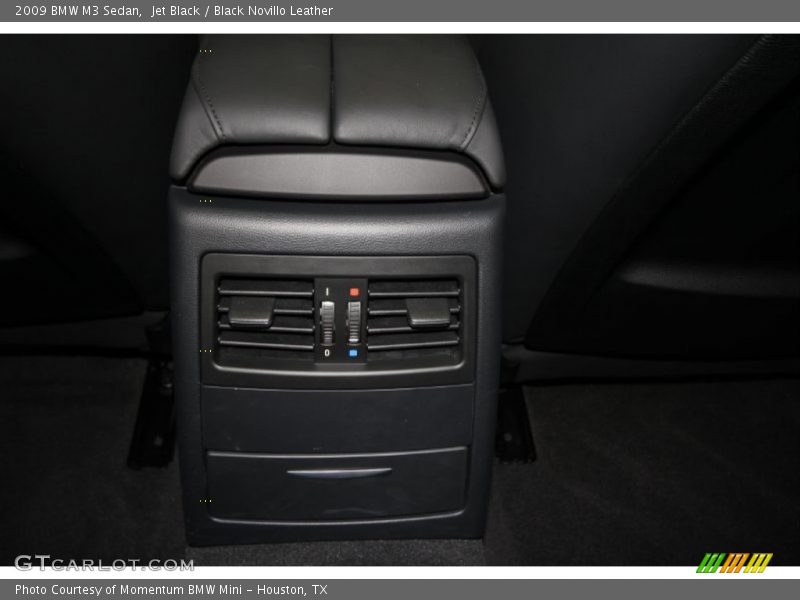 Jet Black / Black Novillo Leather 2009 BMW M3 Sedan