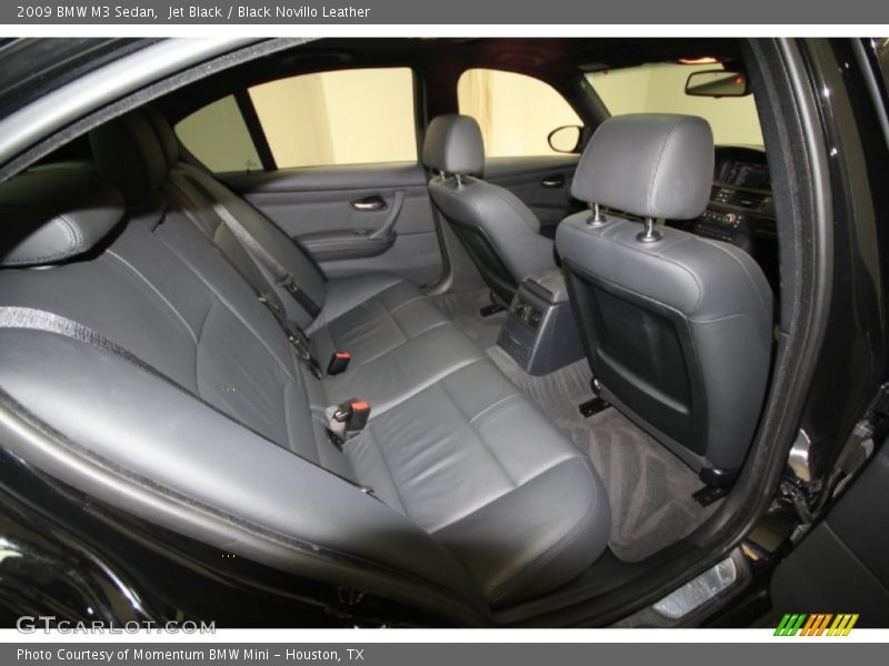 Jet Black / Black Novillo Leather 2009 BMW M3 Sedan