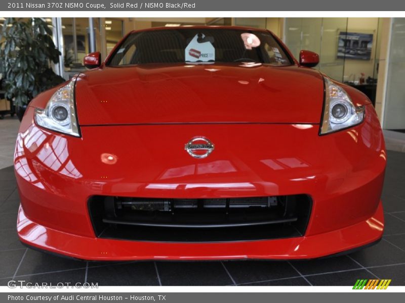 Solid Red / NISMO Black/Red 2011 Nissan 370Z NISMO Coupe