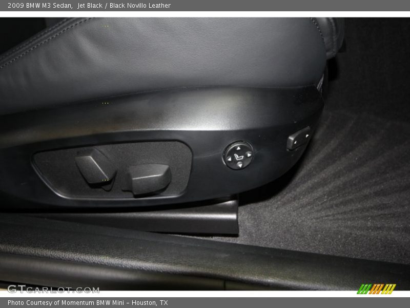 Jet Black / Black Novillo Leather 2009 BMW M3 Sedan