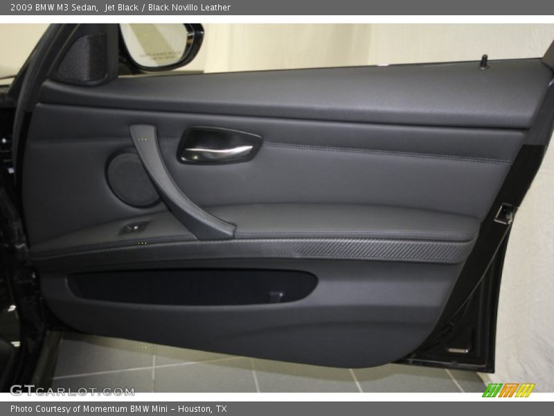 Jet Black / Black Novillo Leather 2009 BMW M3 Sedan
