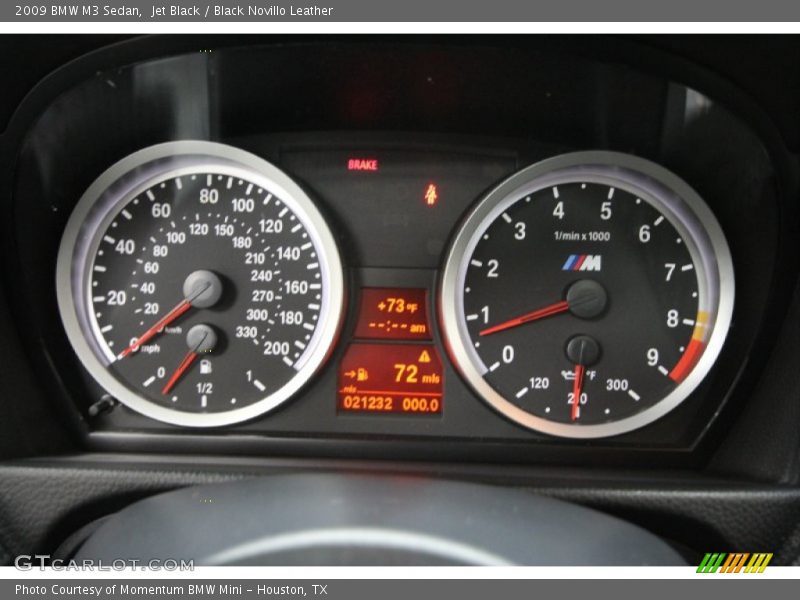  2009 M3 Sedan Sedan Gauges