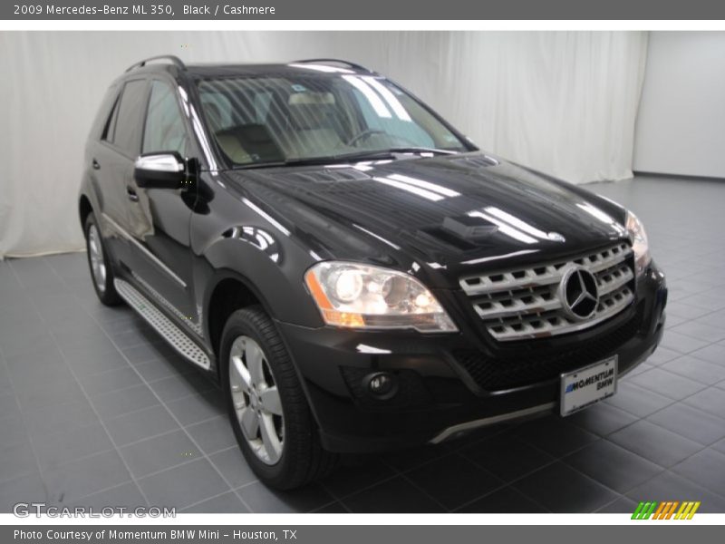 Black / Cashmere 2009 Mercedes-Benz ML 350