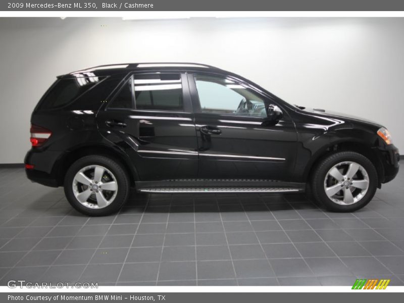 Black / Cashmere 2009 Mercedes-Benz ML 350