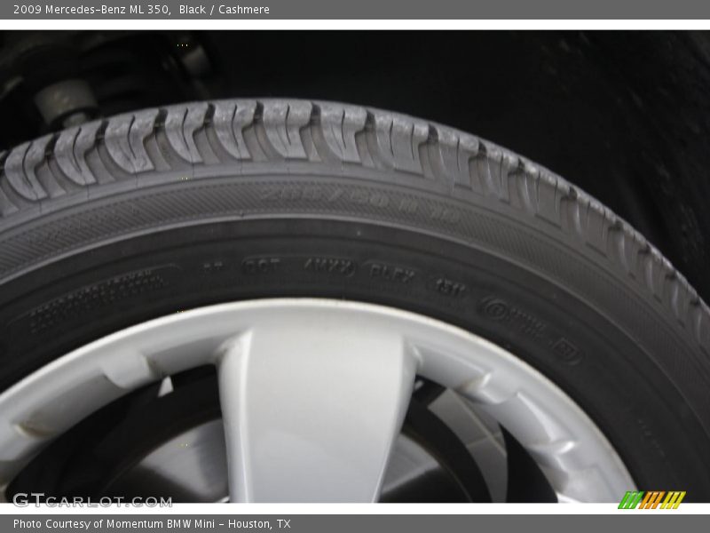 Black / Cashmere 2009 Mercedes-Benz ML 350