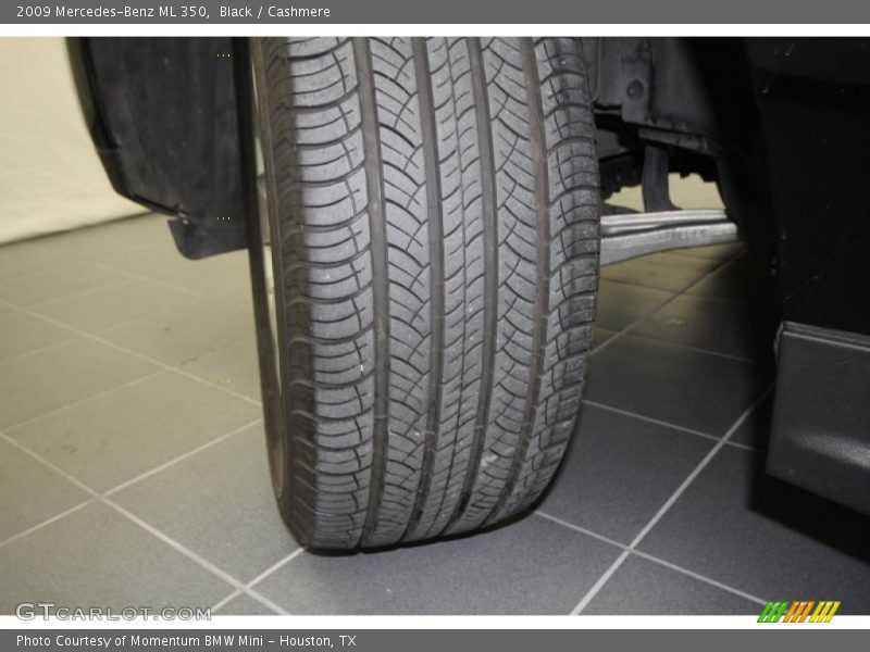 Black / Cashmere 2009 Mercedes-Benz ML 350