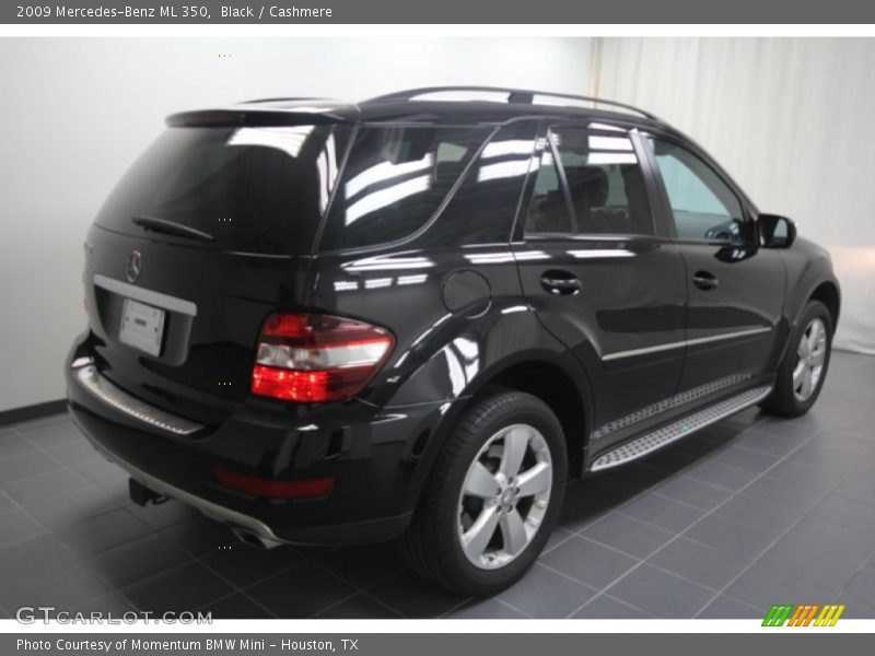 Black / Cashmere 2009 Mercedes-Benz ML 350