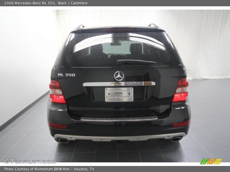 Black / Cashmere 2009 Mercedes-Benz ML 350