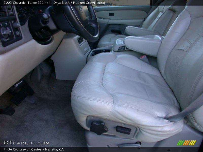 Onyx Black / Medium Gray/Neutral 2002 Chevrolet Tahoe Z71 4x4
