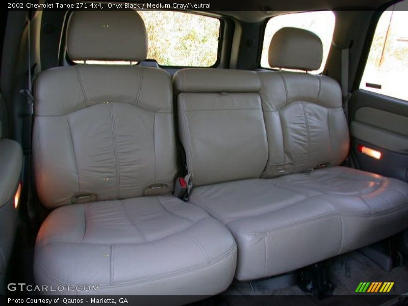 Onyx Black / Medium Gray/Neutral 2002 Chevrolet Tahoe Z71 4x4