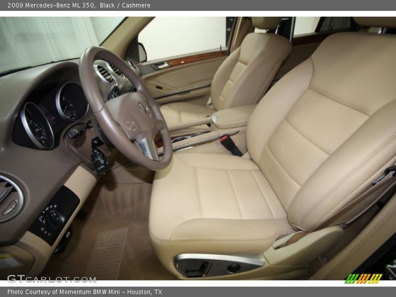 Black / Cashmere 2009 Mercedes-Benz ML 350
