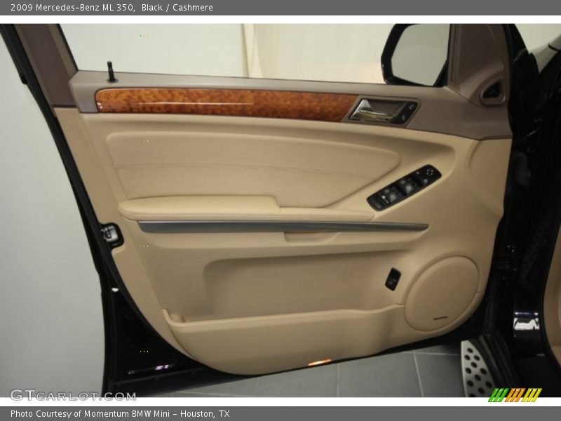 Black / Cashmere 2009 Mercedes-Benz ML 350