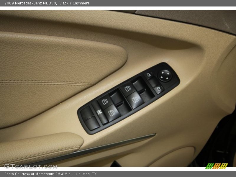Black / Cashmere 2009 Mercedes-Benz ML 350