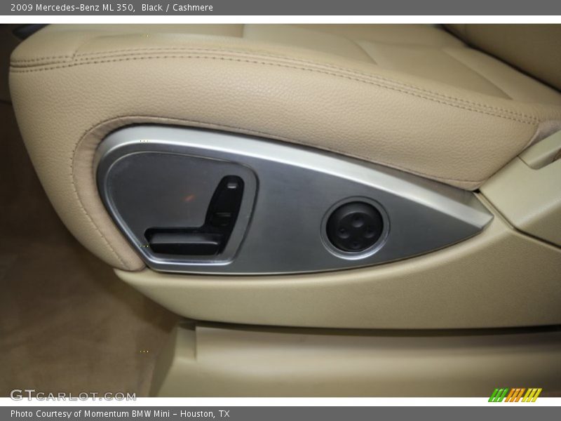 Black / Cashmere 2009 Mercedes-Benz ML 350