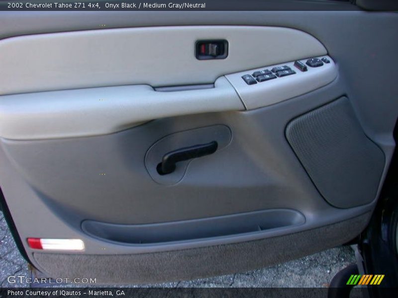 Onyx Black / Medium Gray/Neutral 2002 Chevrolet Tahoe Z71 4x4