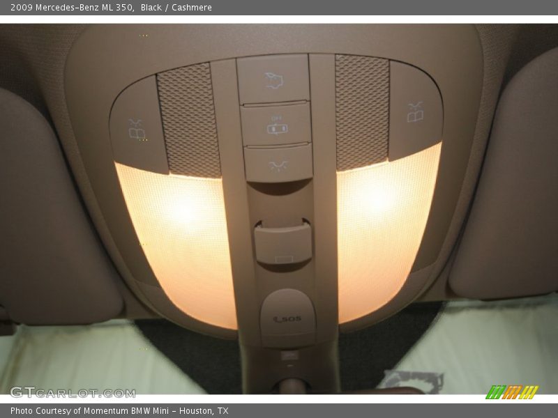 Black / Cashmere 2009 Mercedes-Benz ML 350