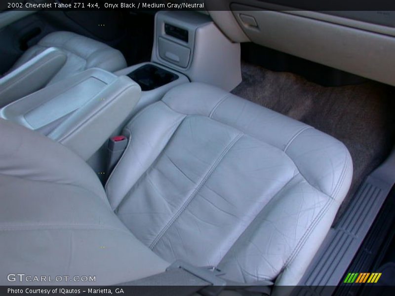 Onyx Black / Medium Gray/Neutral 2002 Chevrolet Tahoe Z71 4x4