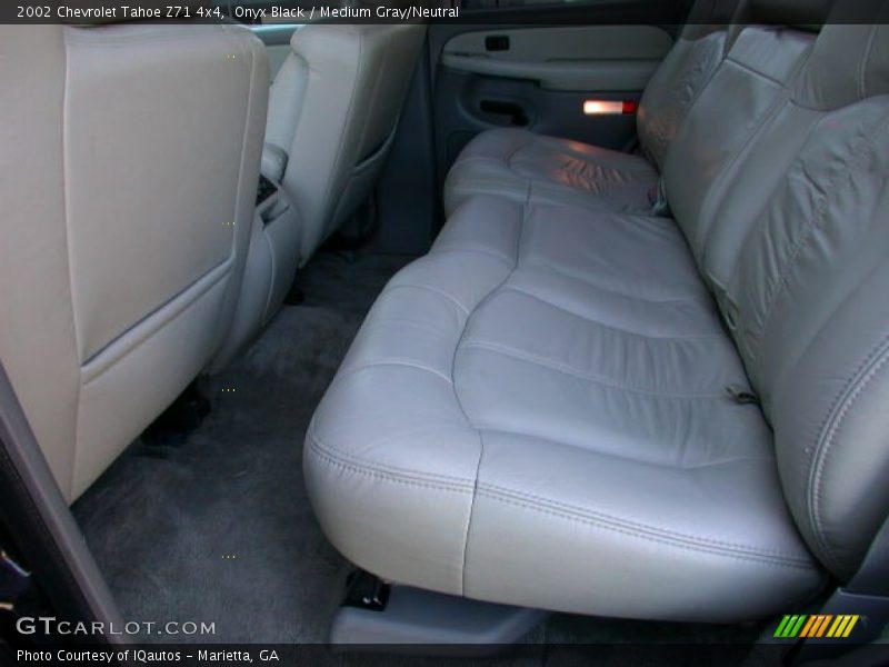 Onyx Black / Medium Gray/Neutral 2002 Chevrolet Tahoe Z71 4x4