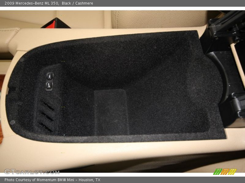 Black / Cashmere 2009 Mercedes-Benz ML 350