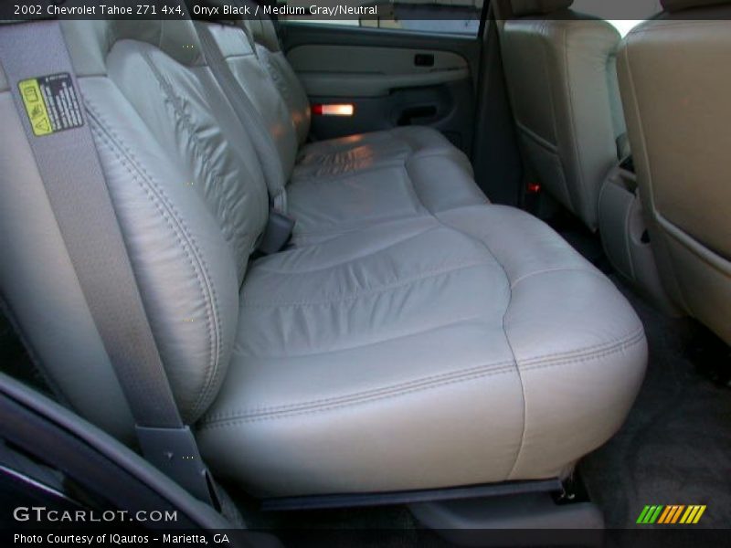 Onyx Black / Medium Gray/Neutral 2002 Chevrolet Tahoe Z71 4x4