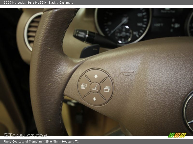 Black / Cashmere 2009 Mercedes-Benz ML 350