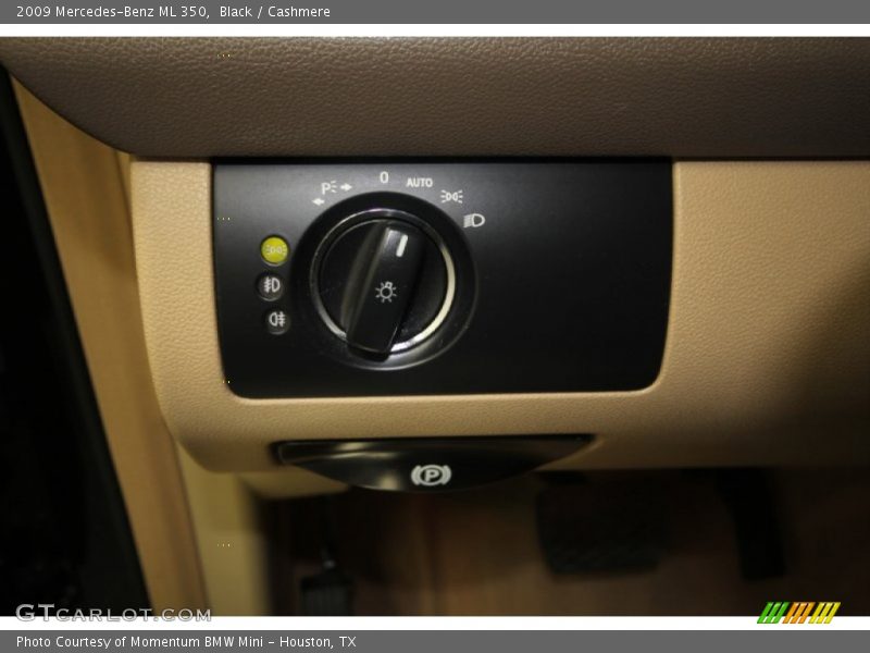 Black / Cashmere 2009 Mercedes-Benz ML 350