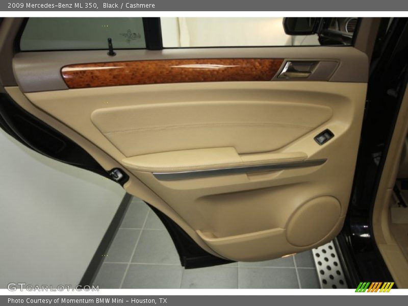 Black / Cashmere 2009 Mercedes-Benz ML 350