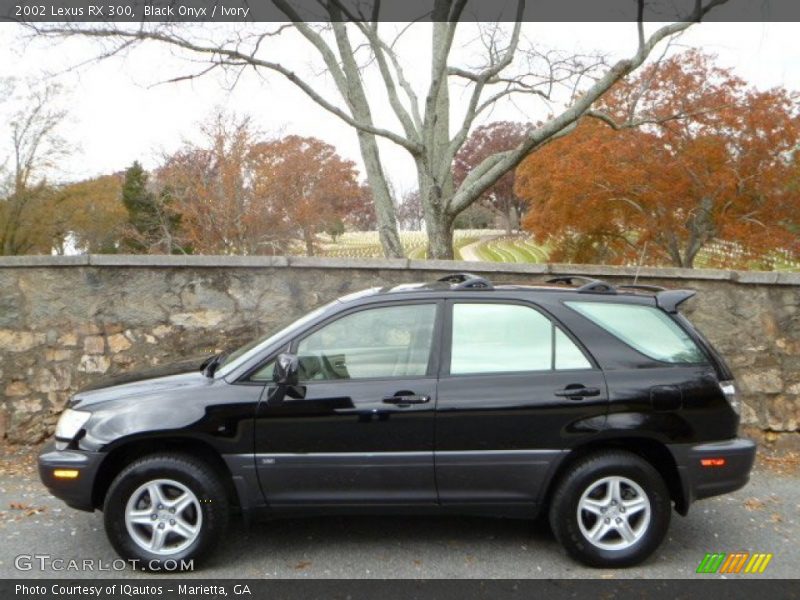 Black Onyx / Ivory 2002 Lexus RX 300