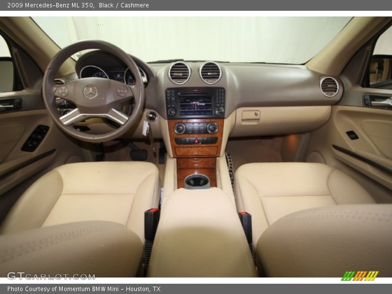 Black / Cashmere 2009 Mercedes-Benz ML 350