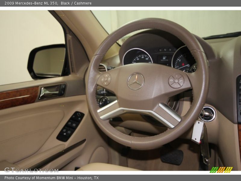 Black / Cashmere 2009 Mercedes-Benz ML 350