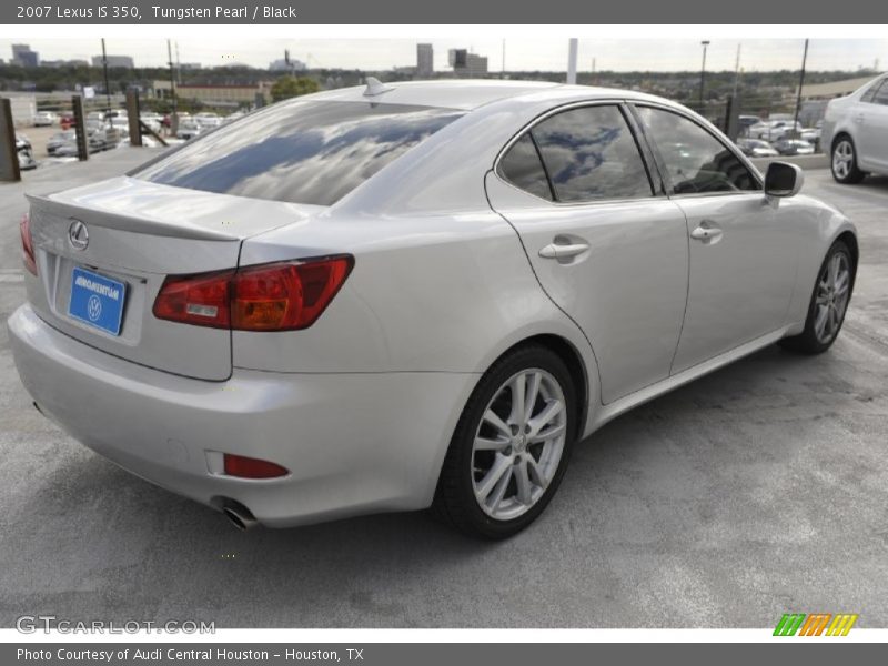 Tungsten Pearl / Black 2007 Lexus IS 350