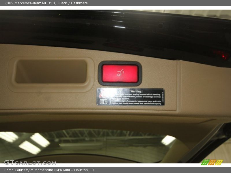 Black / Cashmere 2009 Mercedes-Benz ML 350