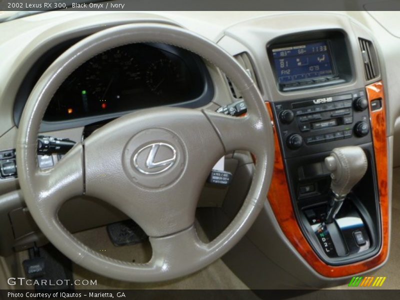 Black Onyx / Ivory 2002 Lexus RX 300