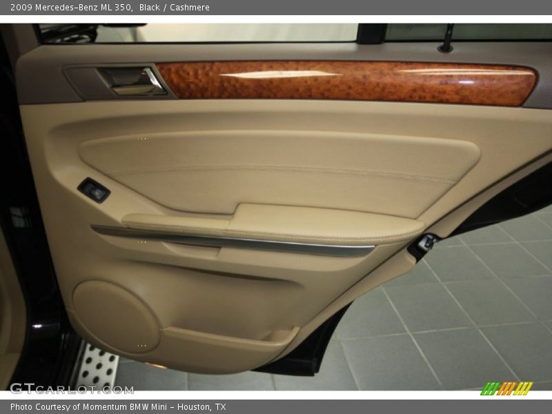 Black / Cashmere 2009 Mercedes-Benz ML 350