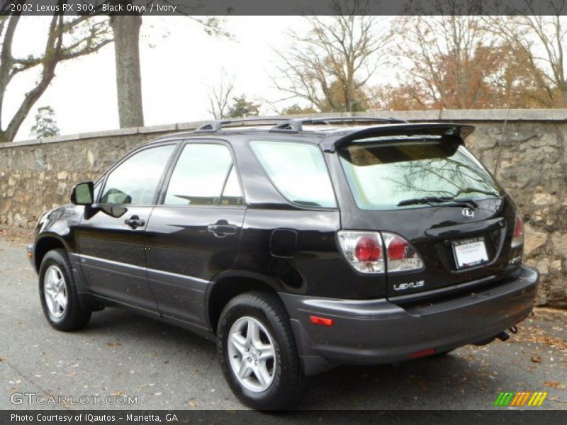Black Onyx / Ivory 2002 Lexus RX 300