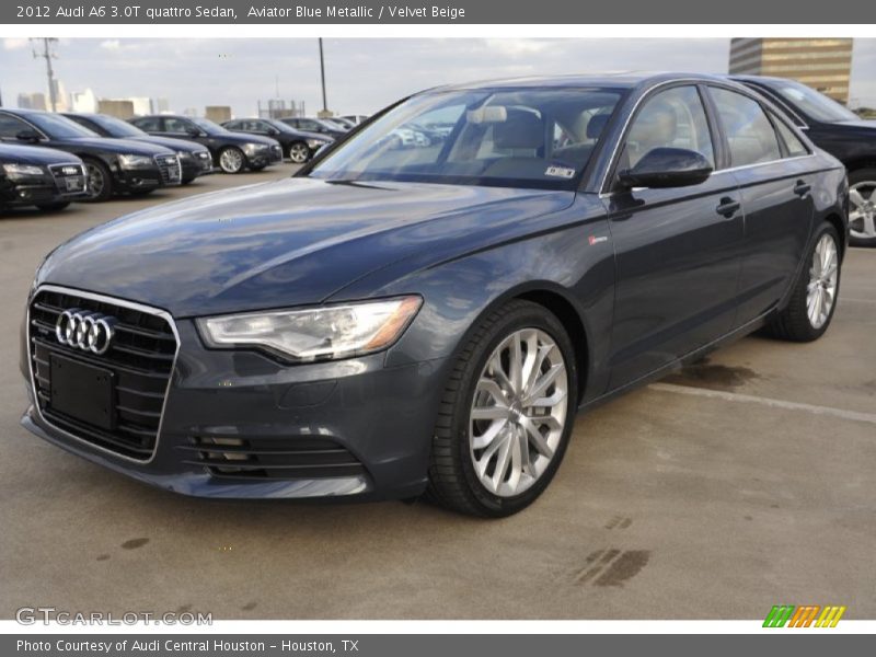 Front 3/4 View of 2012 A6 3.0T quattro Sedan