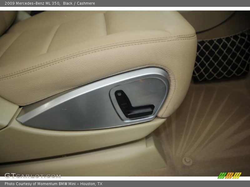 Black / Cashmere 2009 Mercedes-Benz ML 350
