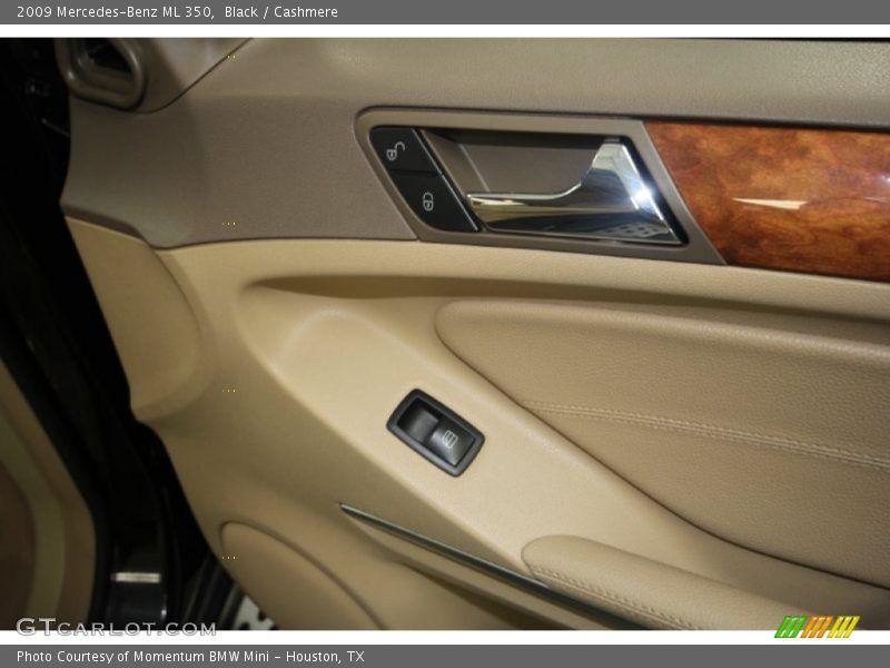 Black / Cashmere 2009 Mercedes-Benz ML 350
