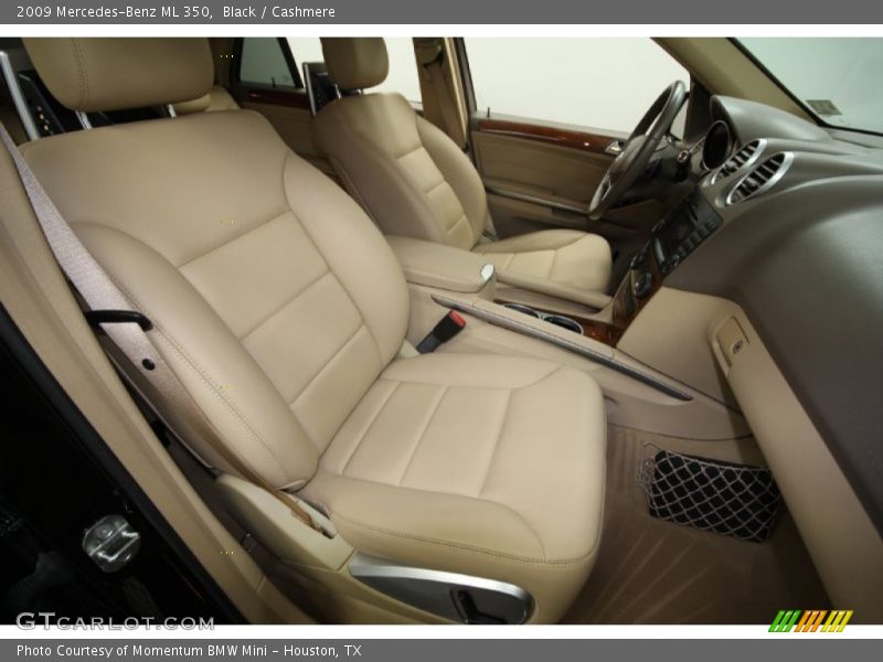 Black / Cashmere 2009 Mercedes-Benz ML 350