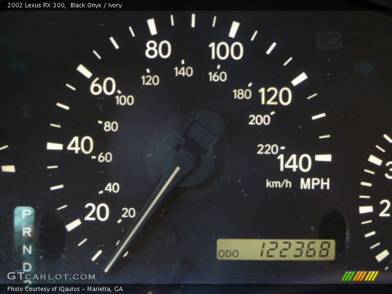 Black Onyx / Ivory 2002 Lexus RX 300