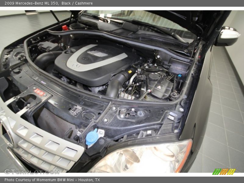 Black / Cashmere 2009 Mercedes-Benz ML 350