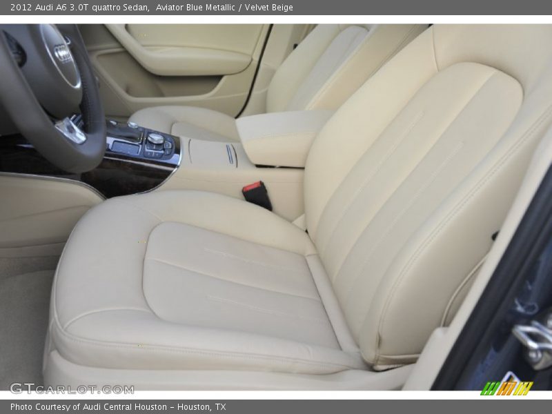  2012 A6 3.0T quattro Sedan Velvet Beige Interior