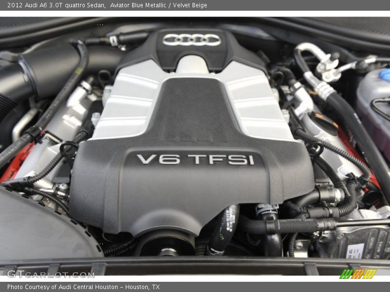  2012 A6 3.0T quattro Sedan Engine - 3.0 Liter FSI Supercharged DOHC 24-Valve VVT V6