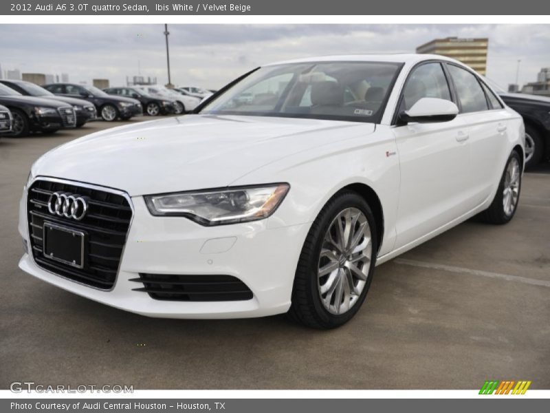 Front 3/4 View of 2012 A6 3.0T quattro Sedan